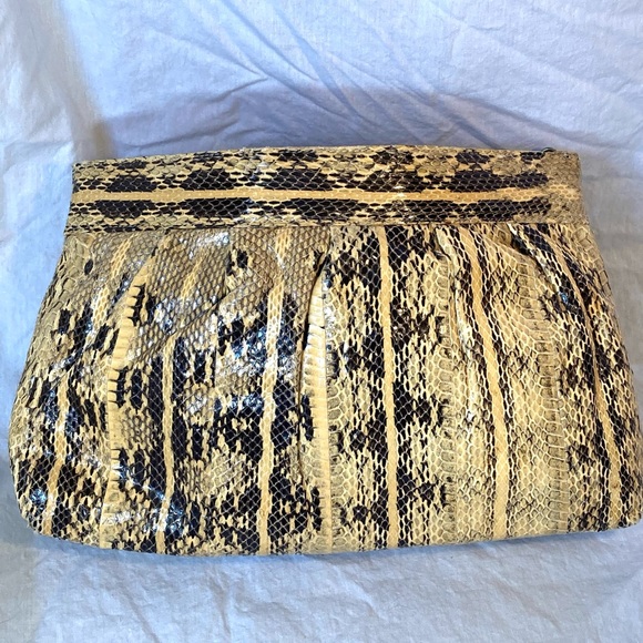 Vintage Python Clutch - Mary Ann Rosenfeld - Picture 2 of 3